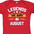 thumbnail image 4 of Inktastic Legends Are Born in August Boys or Girls Baby Bodysuit, 4 of 5