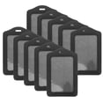 thumbnail image 1 of 10pcs Card Sleeves Cards Protective Covers Id Card Badge Protector Id Badge Display Badge Card Protector Game Cards Covers Clear Sleeves For Cards, 1 of 8