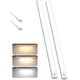 thumbnail image 1 of 2PCS Luces para Debajo del Clóset 60cm, Luz Led con Sensor de Movimiento, 3 Modos, 3 Colores, Brillo Ajustable, Lámpara de Armario Autoadhesiva para Recámara, Clóset, Pasillo, Escaleras, 1 of 8