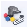 thumbnail image 4 of Air Palm Hammer Automatic Hammers Pneumatic Hammer Hand-held Air Palm Hammer 6 Different Hardness Tips For Body Repair Plastic Inlay Assembly ,Wide Use, 4 of 7