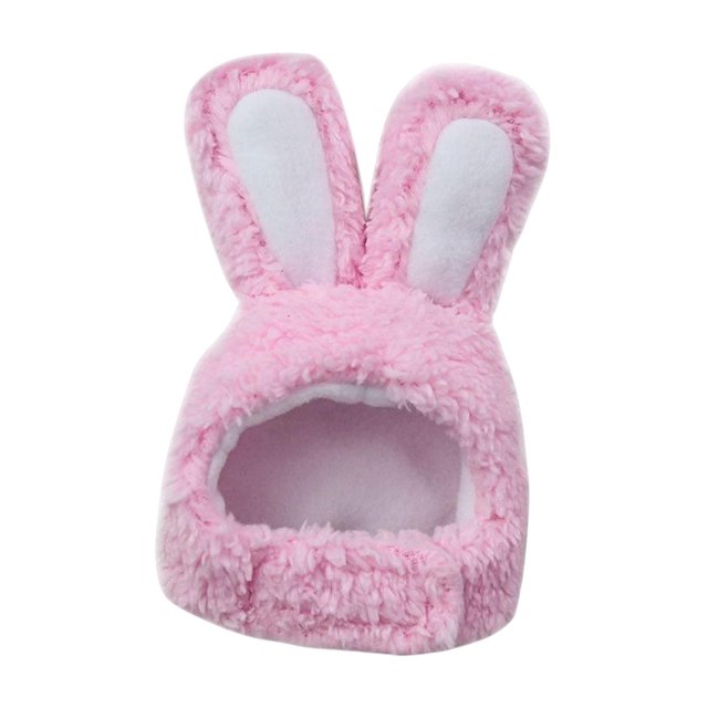 Sombrero de conejo Yuyangstore con orejas de conejo Rosa