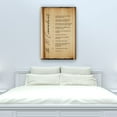 thumbnail image 3 of The 10 Commandments Wall Art Bible Verse Poster Room Decorative Prints On Canvas Artwork For Bedroom Framed 24×36 in, 3 of 5