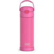 Thermos Stainless Steel Funtainer Water Bottle with Chug Spout 16 oz Pink