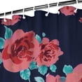 thumbnail image 4 of Waterproof Pioneer Shower Curtain 36x72 Inch Polyester Unique Colorful Floral Shower Curtain for Bathroom Hotel Home Decor with 7 Plastic Hooks, 4 of 5