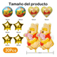 thumbnail image 3 of Kit 30 Globos Winnie Pooh Oso Fiesta Cumpleaños Jumbo Decora Xtellar amarillo, 3 of 3