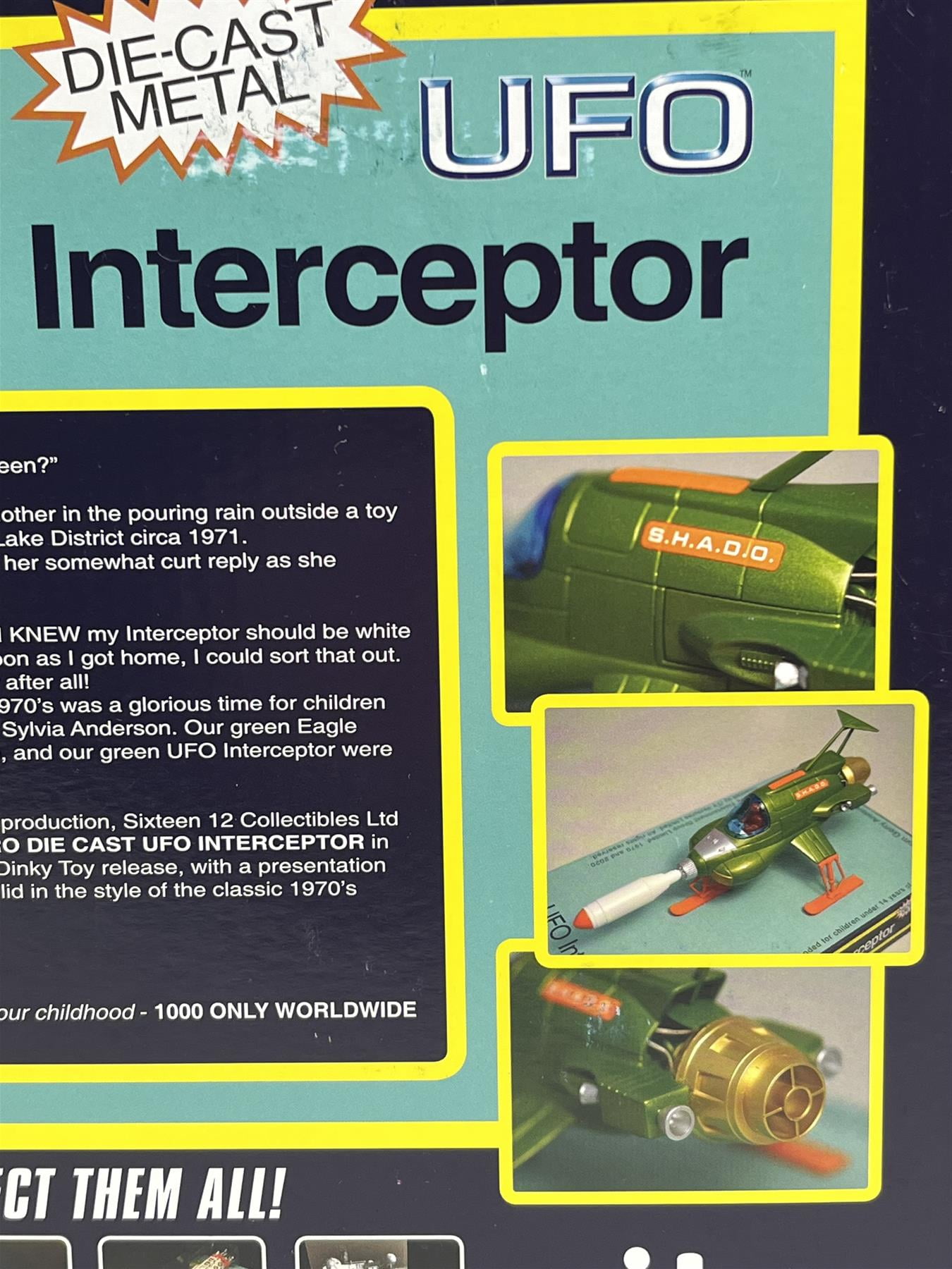 Retro 1971 UFO TV Show - Interceptor Limited Edtion
