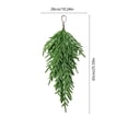 thumbnail image 6 of Cadancy Christmas Garland Artificial Pines Teardrop Swag Faux Cedar Fir Branches Wall Hanging for Fireplace Mantle Door Holiday Winter Home Decor, 6 of 6