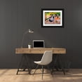 thumbnail image 3 of Gauguin, Paul 24x19 Black Ornate Wood Framed with Double Matting Museum Art Print Titled - The Siesta, 3 of 4