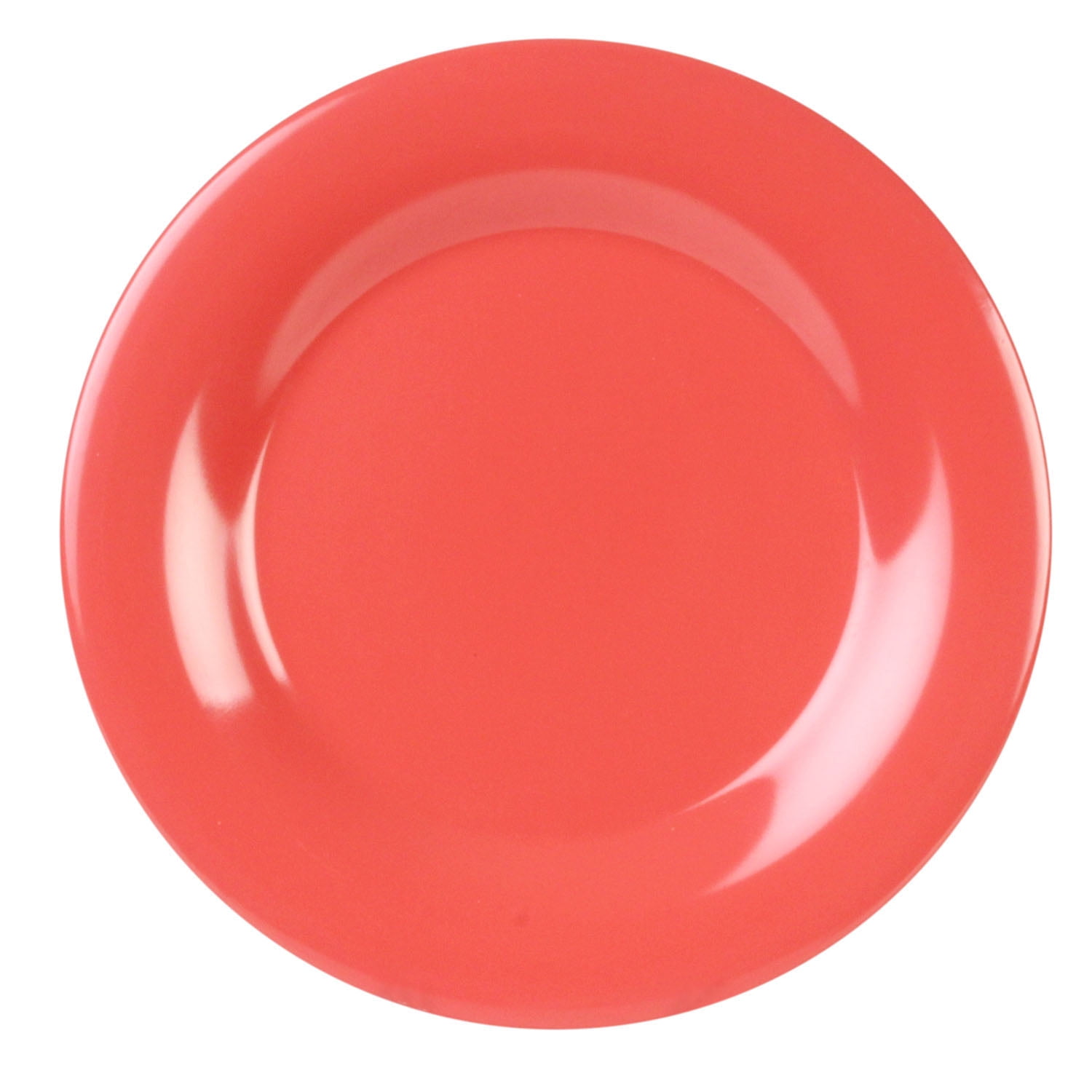 Excellante Color orange melamine dinnerware collection 5.5 inch wide