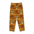 thumbnail image 4 of Fotbe Tiger Women's Pajama Pants,Sleepwear Pants,Pj Bottoms Drawstring And Pockets-Medium, 4 of 9
