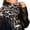 Gray, variant on Women Scarf Shawl Wrap Poncho Warm Blanket for Outdoor Wedding Leopards Print Shawl Wrap Poncho Warm Scarf