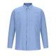 thumbnail image 2 of Blusa y camisa de manga larga con cuello vuelto para hombre, camisa informal de negocios a la moda con botones de color liso y cómoda, top de algodón para hombre, 2 of 5