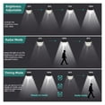 thumbnail image 4 of Solar Light Commercial LED Outdoor Dusk To Dawn Solar Street Light Road Area Lamp Waterproof Backyard Security Lighting, 4 of 6