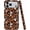 Ghosts Fall Pumpkins Autumn, variant on Case for iPhone 17 Air - Slim Fit Anti-Scratch Phone Case for Girl Women - 3D Ghosts in Flowers Halloween (Glossy)