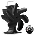 thumbnail image 1 of Ventilador para estufa de leña HIDALIFE de 6 aspas, alimentado por calor, 1 of 7