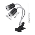 thumbnail image 3 of Double Head Adjustable Timer Reptile Basking Light Heat Lamp For Turtle Lizards Clamp Lamp Calcium Synthesis Heating 2 In 1 Day Night Heat Lamp, 3 of 7