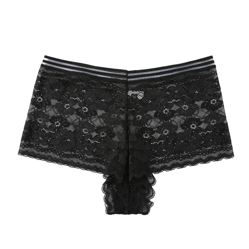 Cinvik Lace Underwear for Womens Sexy Boyshort Panties Brief 2XL ...