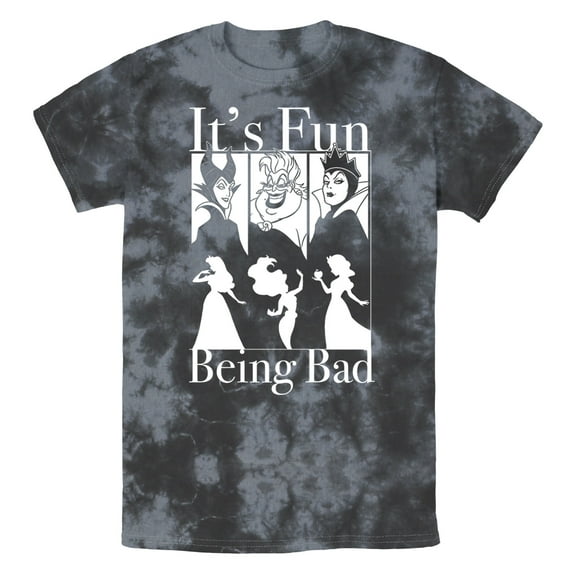 Men's Disney Fun Being Bad Wicked Witches Graphic T-Shirt