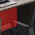 thumbnail image 3 of Drawers Reception Office Desk Bookshelf Standing Storage Shelf Computer Desks Setup Simple Mesa De Computador Modern Furniture My Lux Decor Round, 3 of 28