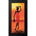 thumbnail image 2 of Dahlke, Izabella 13x24 Black Modern Framed Museum Art Print Titled - Fishers Wife, 2 of 5