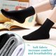 thumbnail image 4 of Xiao Hua Calcetines deportivos náuticos para niños y niñas, calcetines básicos casuales de algodón puro, juego de 6 pares, color negro, 4 of 5