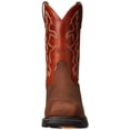 thumbnail image 2 of Ariat 10006961 Workhog Wide Square Toe Steel Toe Pull On Work Boots for Men, Dark Earth & Brick - 10.5 Narrow, 2 of 5
