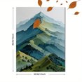 thumbnail image 3 of Peak District Nature Landscape Watercolor Canvas Print, Outdoor Lover Home Gift Wall Decor Art, 3 of 8
