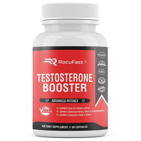 Premium Testosterone Booster for Men - Energy, Fat Burner, Endurance Test Boost - 60 Capsules