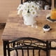 thumbnail image 4 of 5 - piece vintage dining mesa set con 4 sillas, perfect para small spaces, 4 of 6