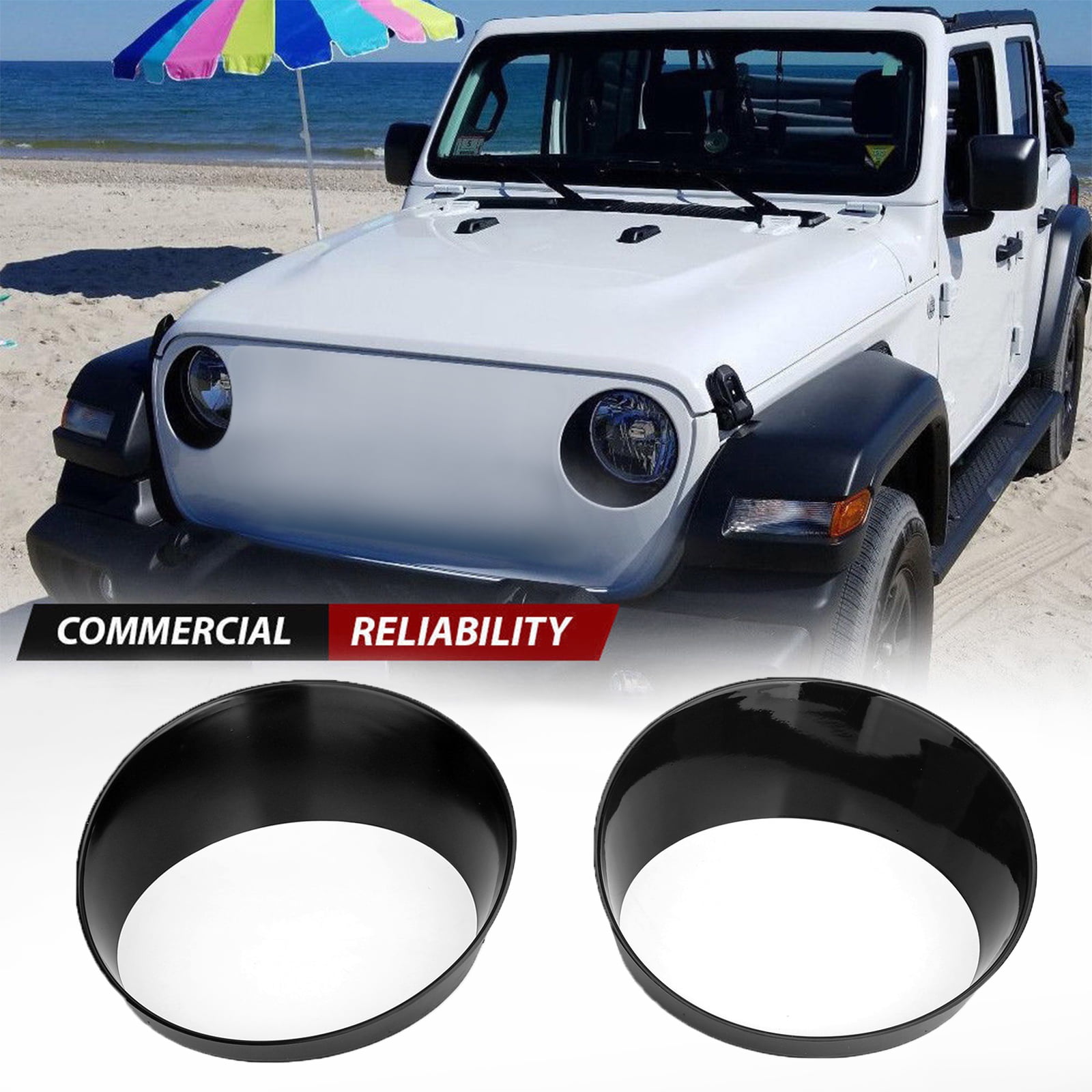 headlight covers for jeep wrangler