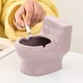 thumbnail image 6 of Ke1Clo Toilet Funny Ashtray for Outside Patio, Ceramic Ashtray Personalised Ashtrays for Cigarettes, 6 of 6