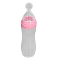 thumbnail image 3 of Biberón de silicona exprimible, cuchara dosificadora para alimentación de bebés, comedero de silicona para bebés, comedero dispensador de alimentos para bebés, máxima comodidad, 3 of 14