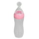 thumbnail image 2 of Cuchara dosificadora para bebé, alimentador de silicona de grado alimenticio, masajeador de encías, biberón rosa, 2 of 14