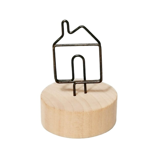 Place Card Holder Table Number Stand, Cute Wire Photo Holder, Name Card