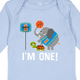 thumbnail image 4 of Inktastic Basketball 1st Birthday for One Year Old Boys Long Sleeve Baby Bodysuit, 4 of 5
