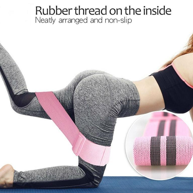 Adjustable Size Resistance Band for Legs/Butt/Thighs/Hips Stretch