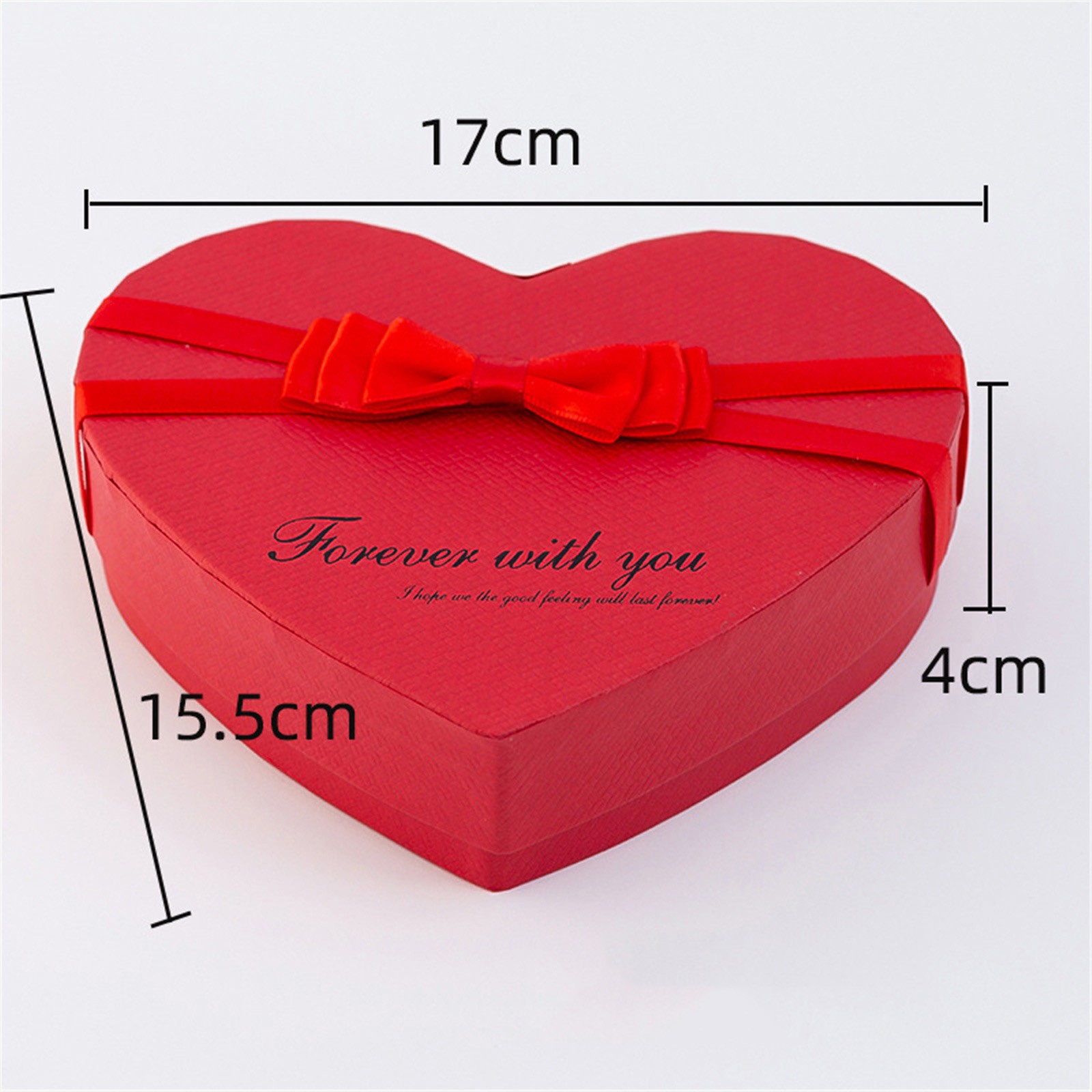 Binmer Heart Shaped Rose Gift Box Valentine's Day Christmas Gift Mother 