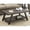 Espresso, variant on Weathered Look - Additional Storage Shelf - Relax Spot - Durable Coffee Table
