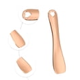 thumbnail image 4 of Unique Bargains 3pcs Makeup Spatula Mini Spoon Eye Cream Massage Sticks Beauty Scoop Heart Shaped 2.36"x0.49" Rose Gold Tone, 4 of 7