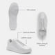 thumbnail image 3 of Zapatilla Coach High Line para hombre en color blanco óptico talla 7.5, 3 of 5