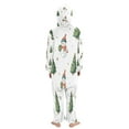thumbnail image 3 of Soft Big Kids Onesie Pajamas Cozy Loose-Fit Jumpsuits for kids with Pockets for Christmas Lounge & Play Cute Snowman and Christmas Tree, 3 of 8