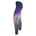 thumbnail image 4 of successthop Warm Leggings for Women Winter Star Space Comfortable Pant Soft Sleepwear Lightweight Shapewear Blue M, 4 of 6