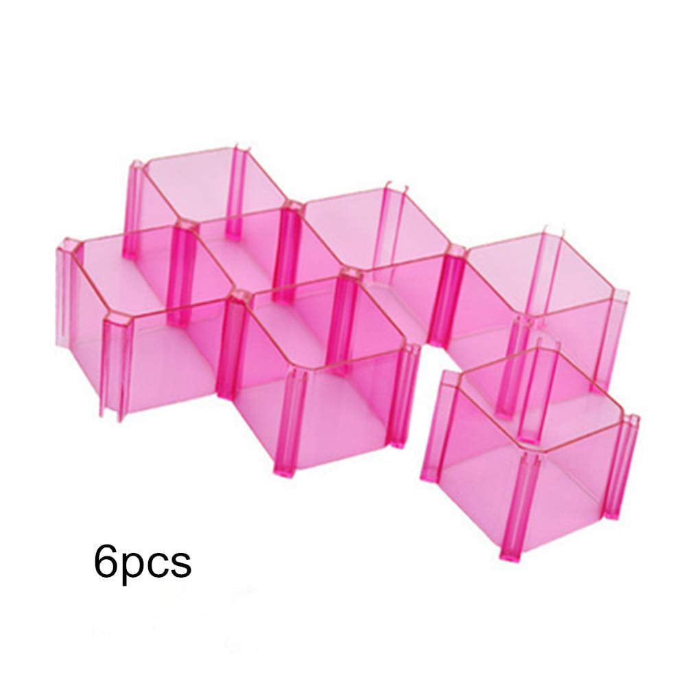 Drawer Clapboard Plastic Partition Divider Closet Cabinet Honeycomb Organiser 