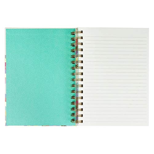 Assorted Rainbow Greenroom Hard Cover Spiral Lined Journal 6'' X 8.25'' includes 320 pages and Presiential Stylus Pen 