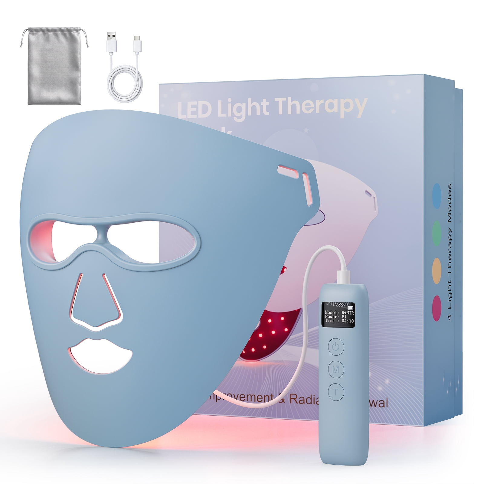 CurrentBody Skin LED Light Therapy Face Mask | Red Light Therapy