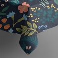 thumbnail image 5 of Pioneer Flower Floral Print Pattern Square Tablecloth,Waterproof Square Table Cover,Wipeable Spillproof Washable Table Cover for Home Kitchen Party Decor 42"X42"(107x107cm), 5 of 6