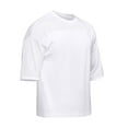 thumbnail image 4 of Cmfcve Round Neck T-shirts for Men Stretch Mesh Top Blouses Short Sleeve Pullover Sports T-shirt, 4 of 5