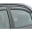 WeatherTech Custom Fit Side Window Deflectors compatible with 2015-2019 Subaru Outback - Rear Pair, Dark Tint