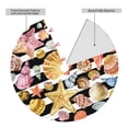 thumbnail image 2 of Sikiie Sea Shell 30-48 inches {designName} Print Christmas Tree Skirt Snowman Xmas Tree Skirt with Edge Christmas Decorations for Holiday Party48", 2 of 7