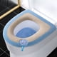 thumbnail image 3 of Herunwer Home Toilet Seat Cushion Domestic Soft Toilet Cape Cover Closestool mat Four Seasons Warm WC Winter Thickened Rim case, 3 of 5